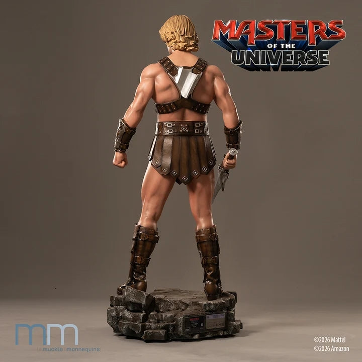 STATUE TAILLE REELLE 1/1 LIFE SIZE 207 cm - HE-MAN : Les Maîtres de l'Univers (2026)