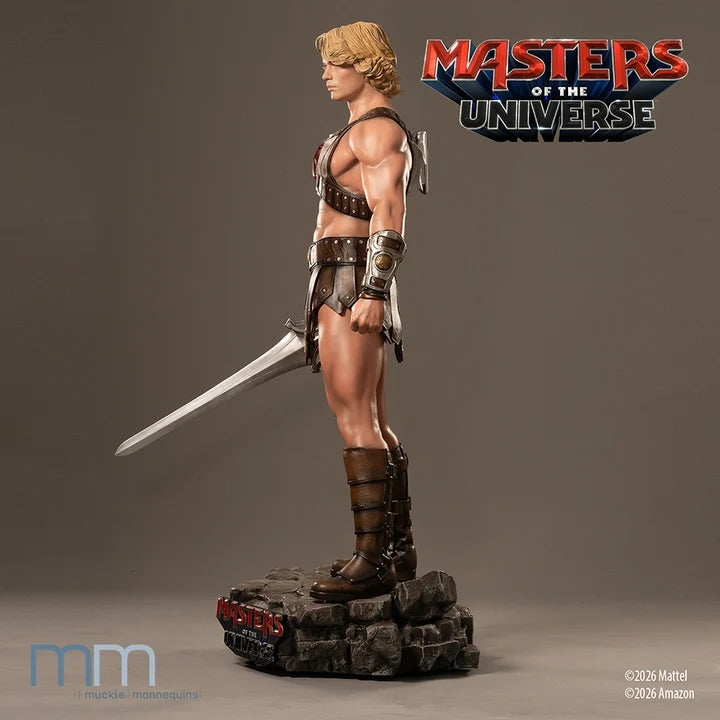 STATUE TAILLE REELLE 1/1 LIFE SIZE 207 cm - HE-MAN : Les Maîtres de l'Univers (2026)