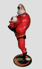 STATUE TAILLE RÉELLE - 1/1 - 200cm - Mr INDESTRUCTIBLE et JACK JACK - BEAST KINGDOM