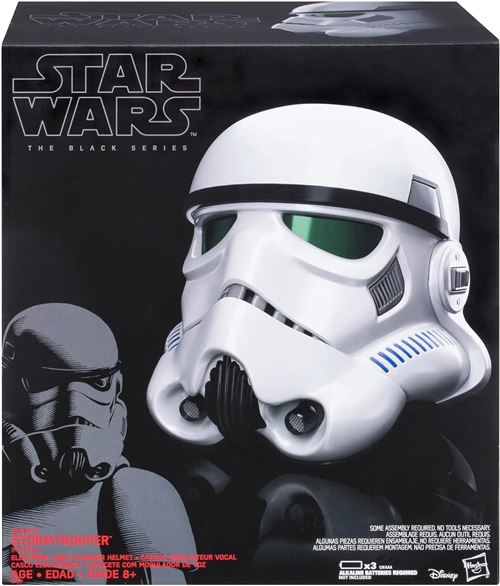 Star Wars The Black Series Imperial Stormtrooper Casque électronique Haut de Gamme Rogue One