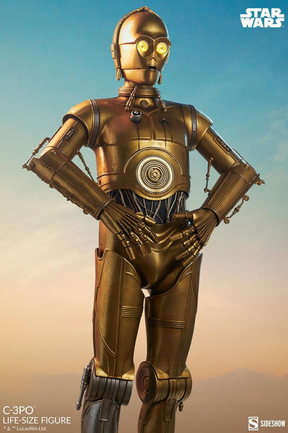 STAR WARS - C3PO - STATUE TAILLE RÉELLE 1/1 - 188cm - SIDESHOW