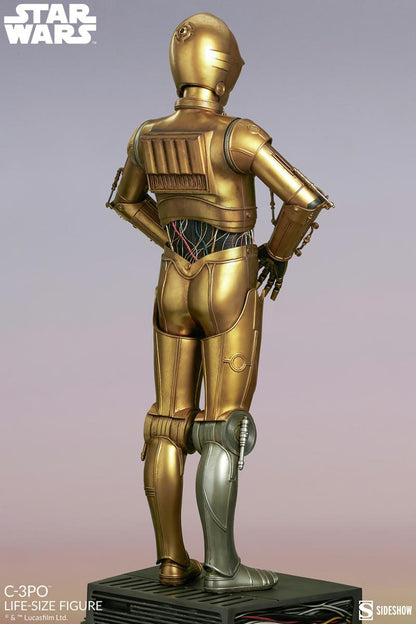 STAR WARS - C3PO - STATUE TAILLE RÉELLE 1/1 - 188cm - SIDESHOW