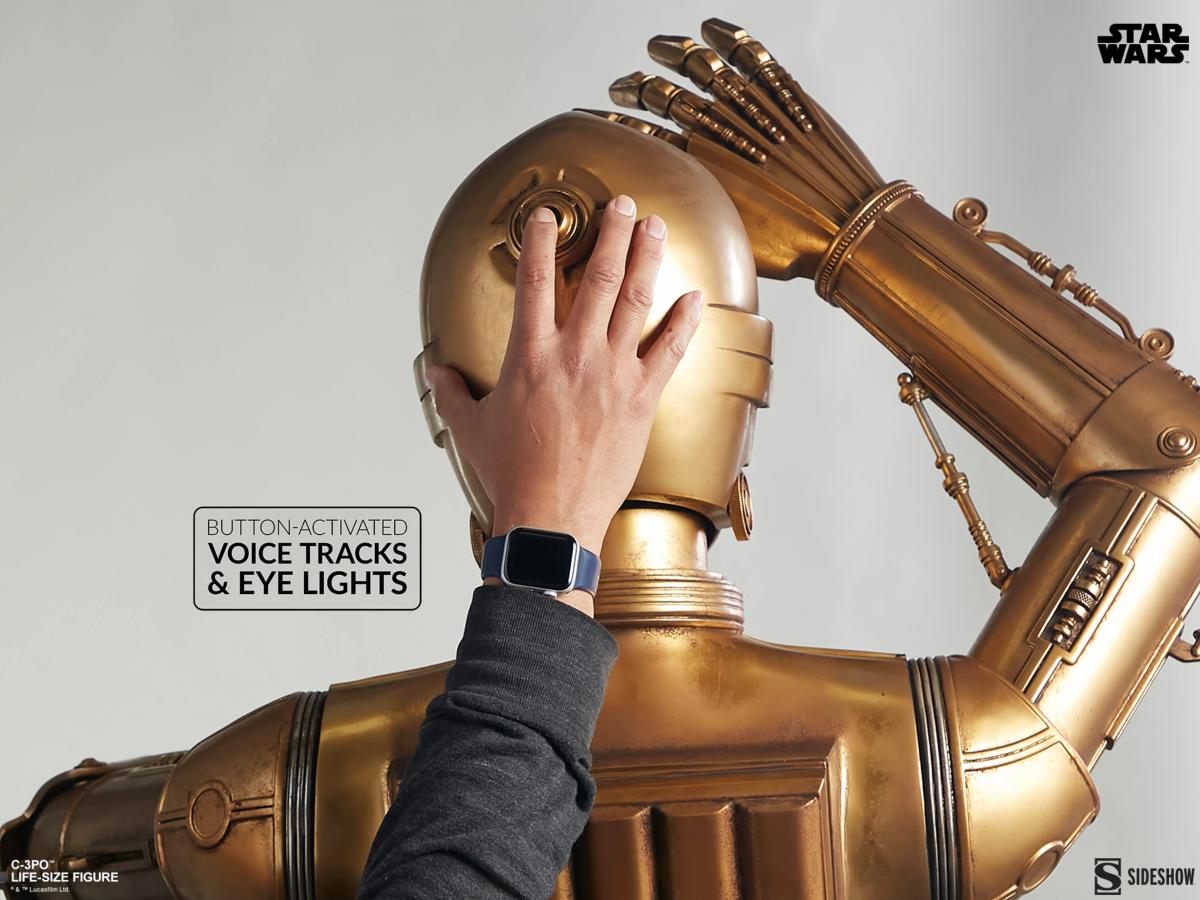STAR WARS - C3PO - STATUE TAILLE RÉELLE 1/1 - 188cm - SIDESHOW