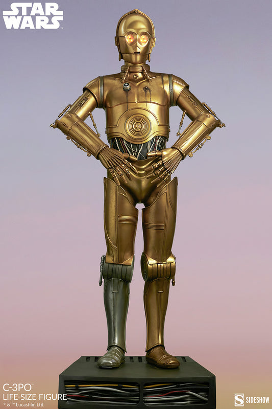 STAR WARS - C3PO - STATUE TAILLE RÉELLE 1/1 - 188cm - SIDESHOW