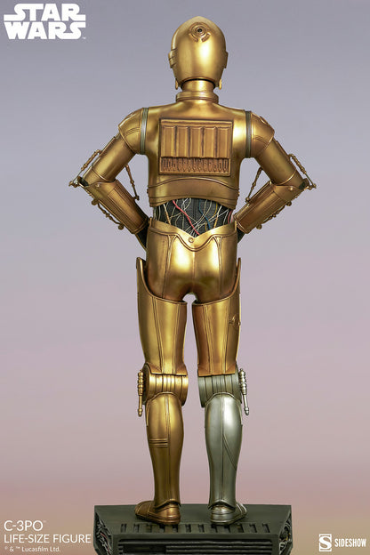 STAR WARS - C3PO - STATUE TAILLE RÉELLE 1/1 - 188cm - SIDESHOW