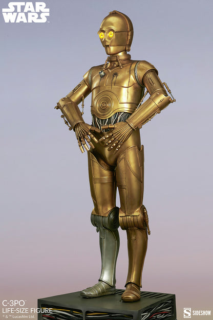 STAR WARS - C3PO - STATUE TAILLE RÉELLE 1/1 - 188cm - SIDESHOW
