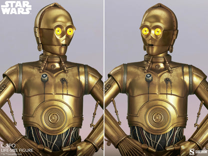 STAR WARS - C3PO - STATUE TAILLE RÉELLE 1/1 - 188cm - SIDESHOW