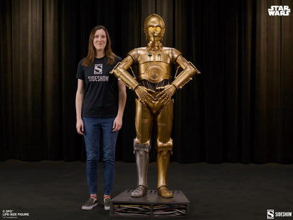 STAR WARS - C3PO - STATUE TAILLE RÉELLE 1/1 - 188cm - SIDESHOW