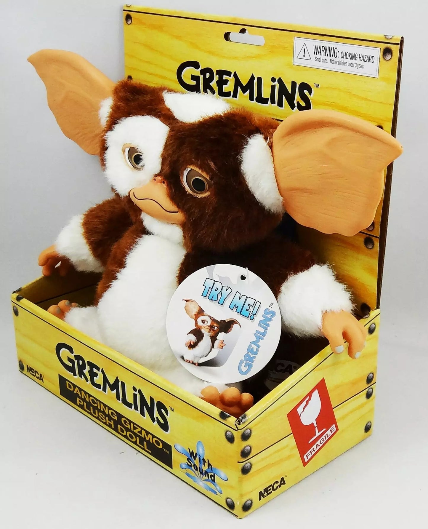 GREMLINS - GIZMO PELUCHE SONORE - 20cm - NECA