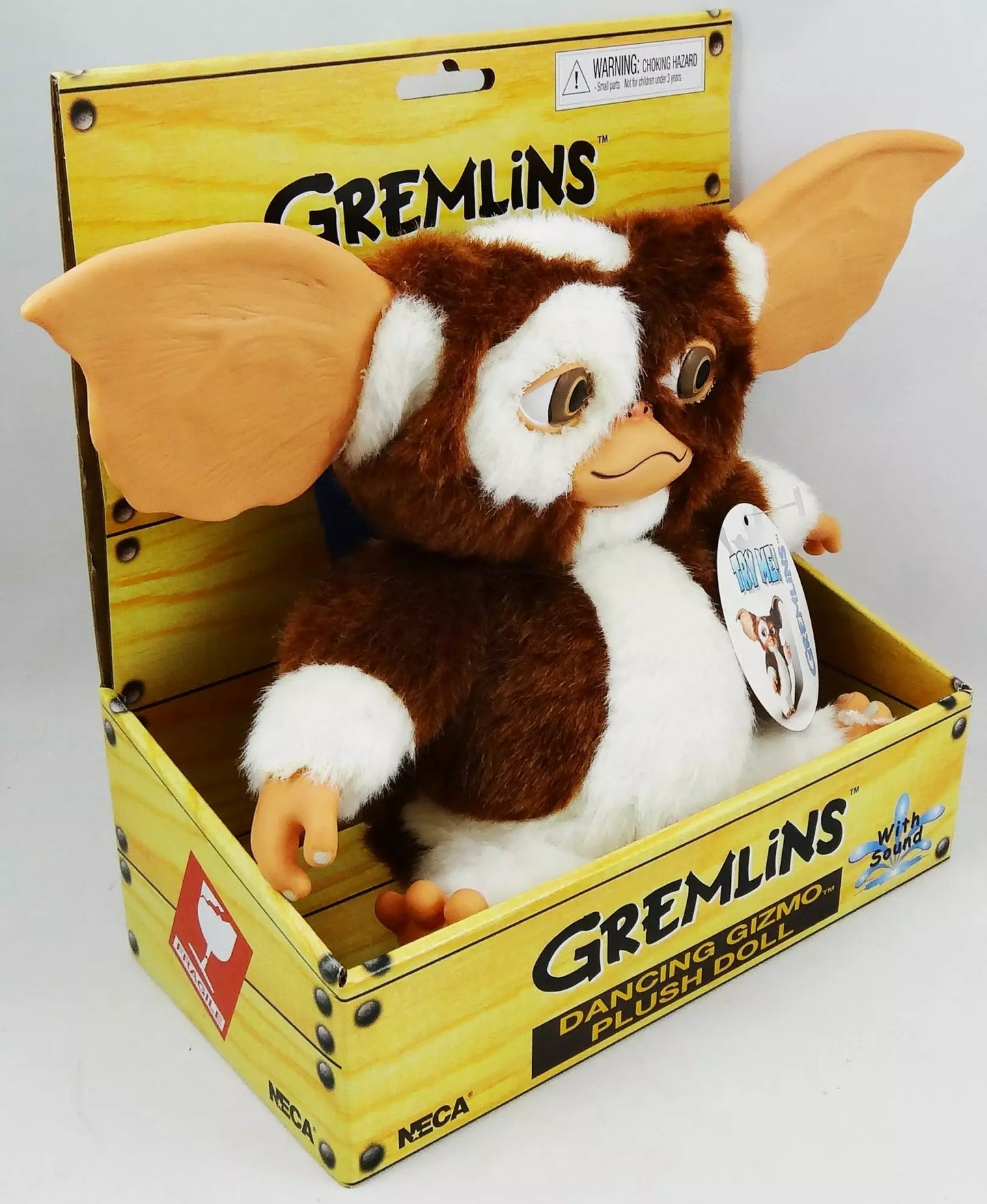 GREMLINS - GIZMO PELUCHE SONORE - 20cm - NECA