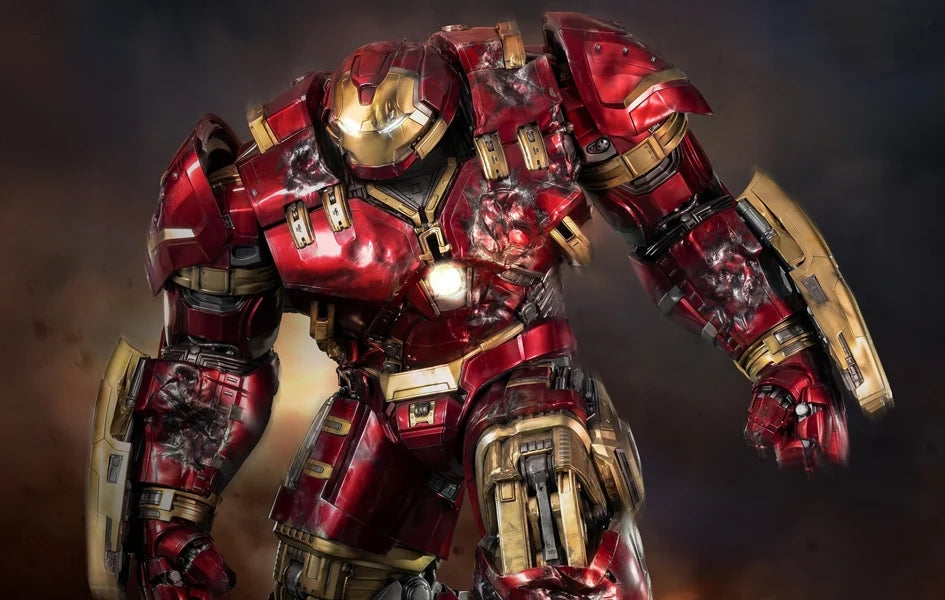 HULKBUSTER LIFE SIZE 1/1 - STATUE IRON MAN MARK 44 - TAILLE REELLE 350cm - QUEEN STUDIOS