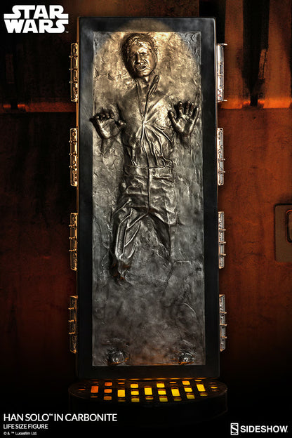 STAR WARS - LIFE SIZE 1/1 - HAN SOLO IN CARBONITE - TAILLE RÉELLE 231cm - SIDESHOW