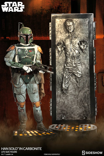 STAR WARS - LIFE SIZE 1/1 - HAN SOLO IN CARBONITE - TAILLE RÉELLE 231cm - SIDESHOW