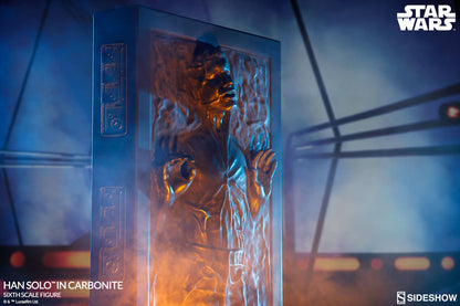Star Wars - Han Solo Carbonite - Figurine 1/6 38cm - Sideshow