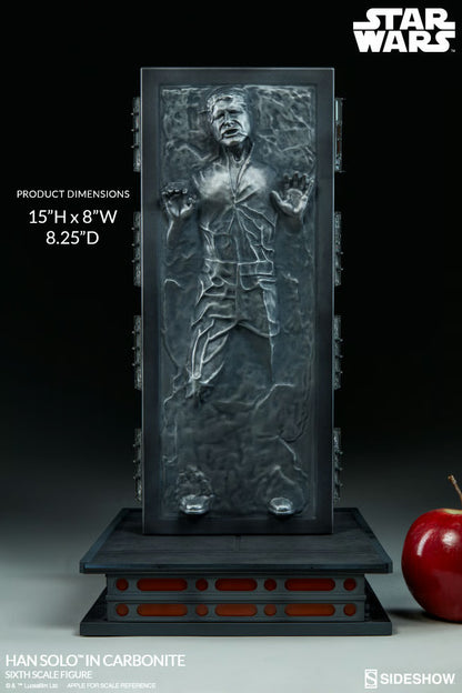 Star Wars - Han Solo Carbonite - Figurine 1/6 38cm - Sideshow