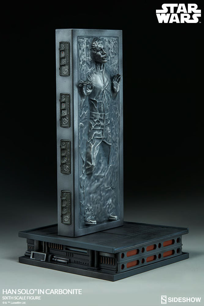 Star Wars - Han Solo Carbonite - Figurine 1/6 38cm - Sideshow