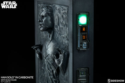 Star Wars - Han Solo Carbonite - Figurine 1/6 38cm - Sideshow