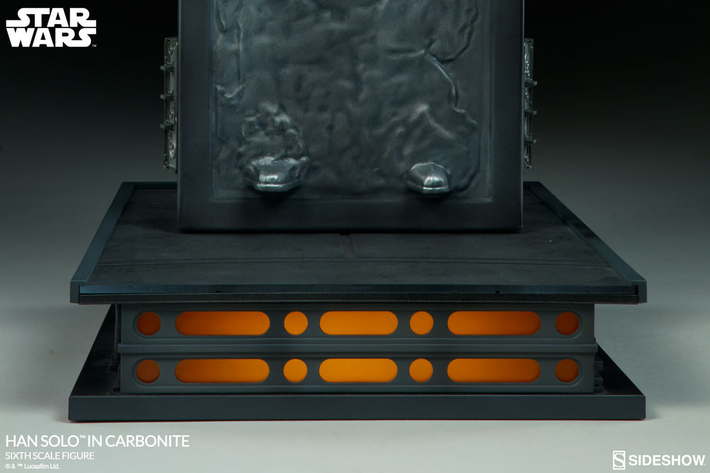 Star Wars - Han Solo Carbonite - Figurine 1/6 38cm - Sideshow
