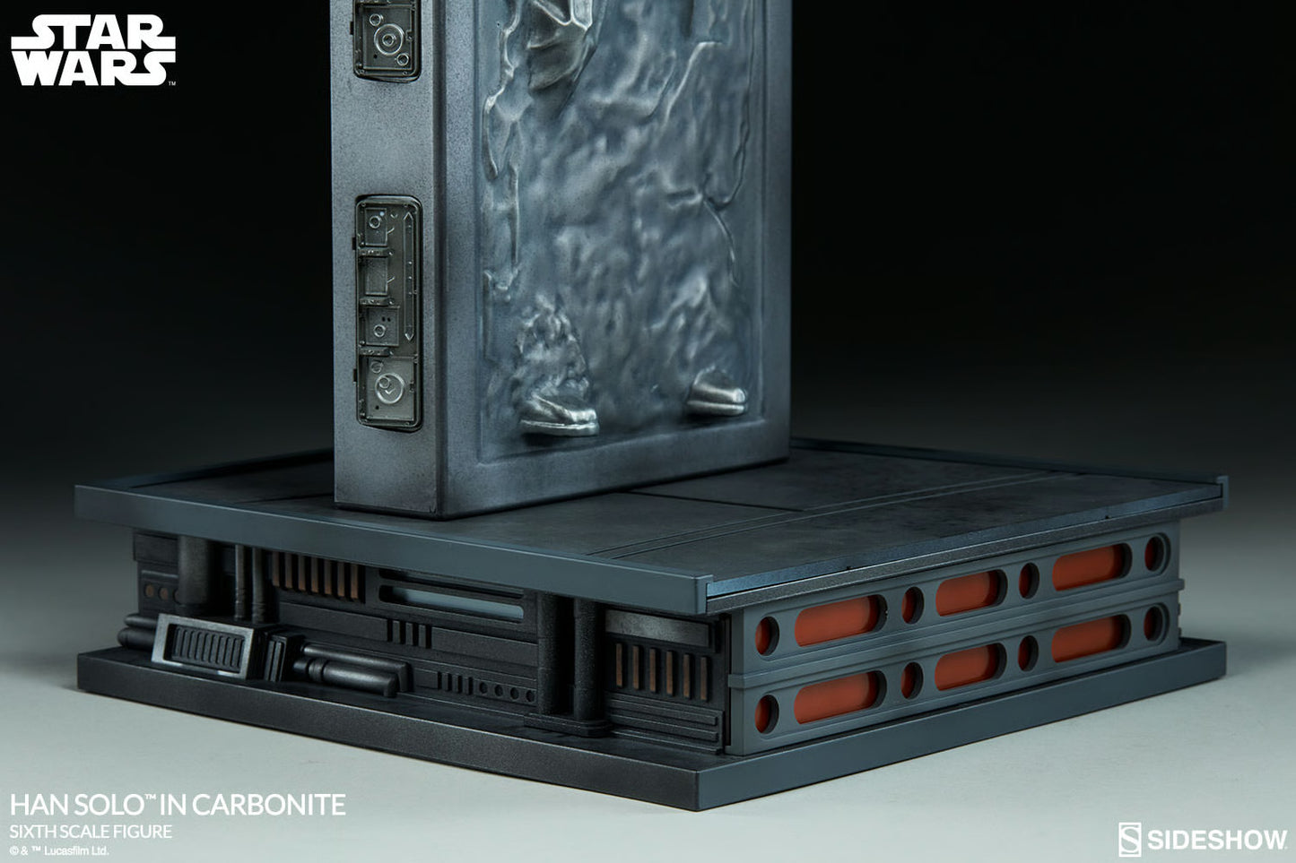 Star Wars - Han Solo Carbonite - Figurine 1/6 38cm - Sideshow
