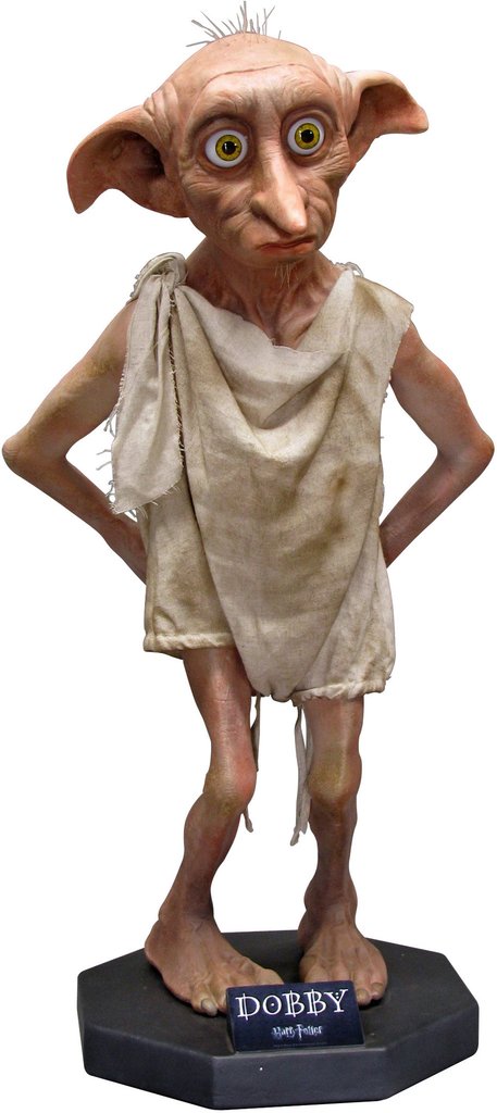 DOBBY - 1/1 95 cm - HARRY POTTER - STATUE TAILLE RÉELLE - OXMOX MUCKLE