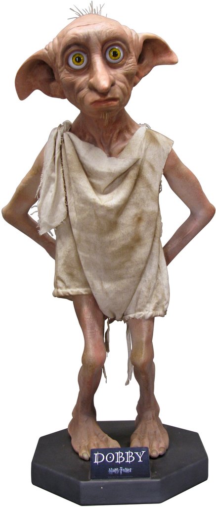 DOBBY - 1/1 95 cm - HARRY POTTER - STATUE TAILLE RÉELLE - OXMOX MUCKLE