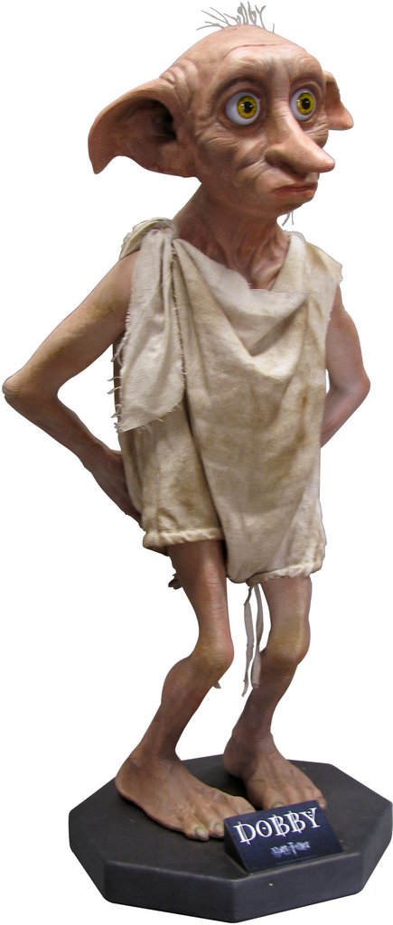 DOBBY - 1/1 95 cm - HARRY POTTER - STATUE TAILLE RÉELLE - OXMOX MUCKLE