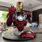 Buste IRON MAN MK6 authentique, buste figurine  Mk6 de 40cm,