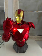 Buste IRON MAN MK6 authentique, buste figurine  Mk6 de 40cm,