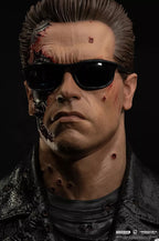 BUSTE - T-800 Model 101 Battle Damage - 47cm -  1/1 - Terminator 2 - Pure arts