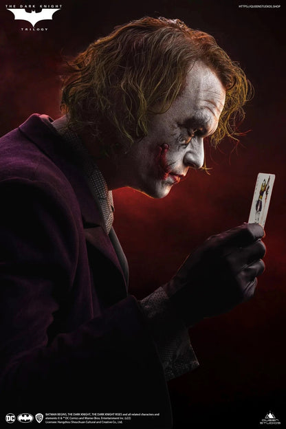 THE JOKER (HEATH LEDGER) - TAILLE RÉELLE 1/1 - 191cm - Queen Studios