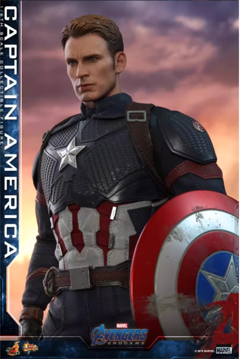Captain America - Figurine Hot Toys - MMS536 - Avengers Endgame - Chris Evans