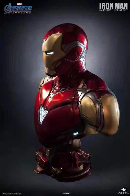 Buste Iron Man Mark 85 Taille réelle  1:1 - 81cm - Queen Studios