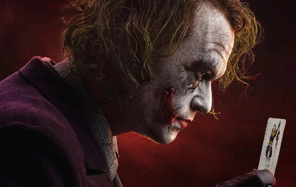 THE JOKER (HEATH LEDGER) - TAILLE RÉELLE 1/1 - 191cm - Queen Studios