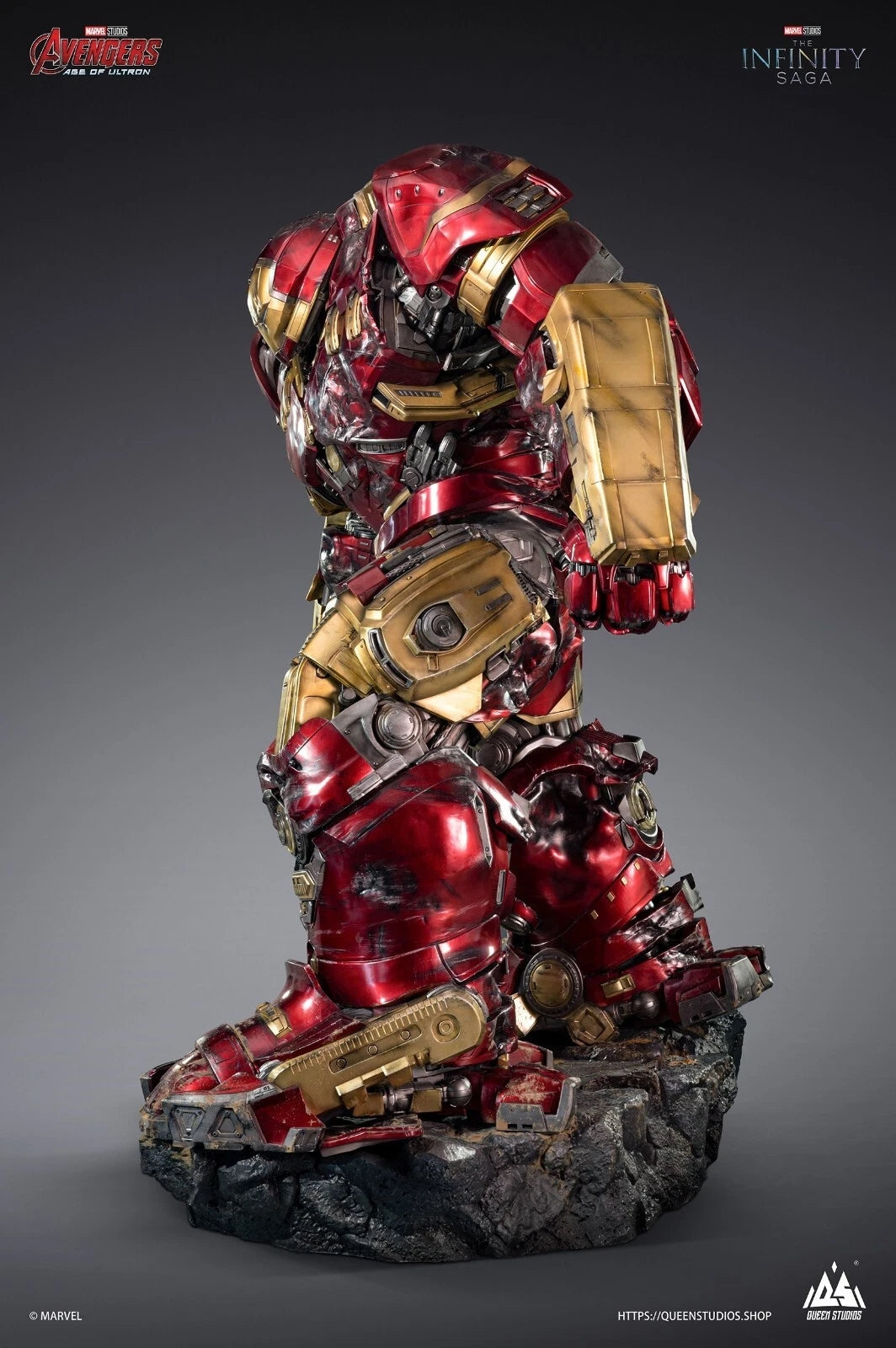 HULKBUSTER LIFE SIZE 1/1 - STATUE IRON MAN MARK 44 - TAILLE REELLE 350cm - QUEEN STUDIOS