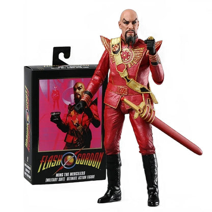 MING - Tenue Militaire rouge -  Figurine NECA Ultimate - 18cm (Final Battle) Collectible
