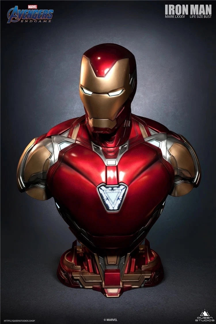 Buste Iron Man Mark 85 Taille réelle  1:1 - 81cm - Queen Studios