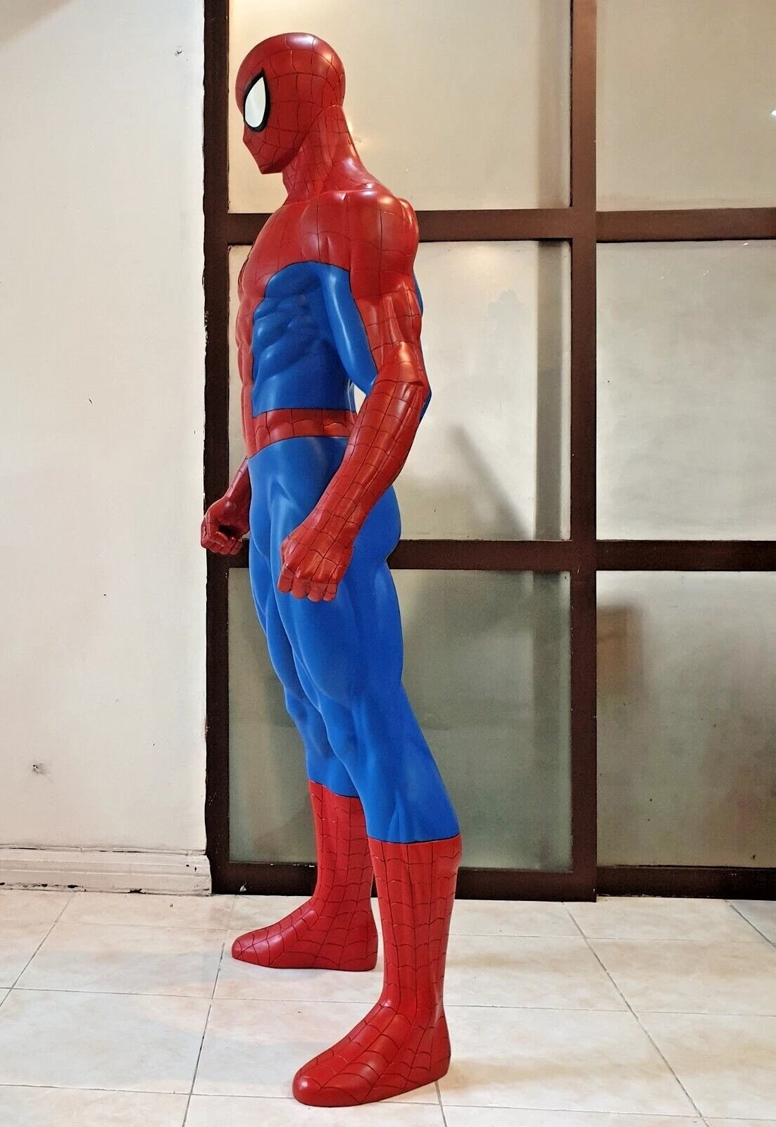 SPIDER-MAN -LIFE SIZE -  Statue classic taille réelle 1/1 magasin présentoir cinéma-