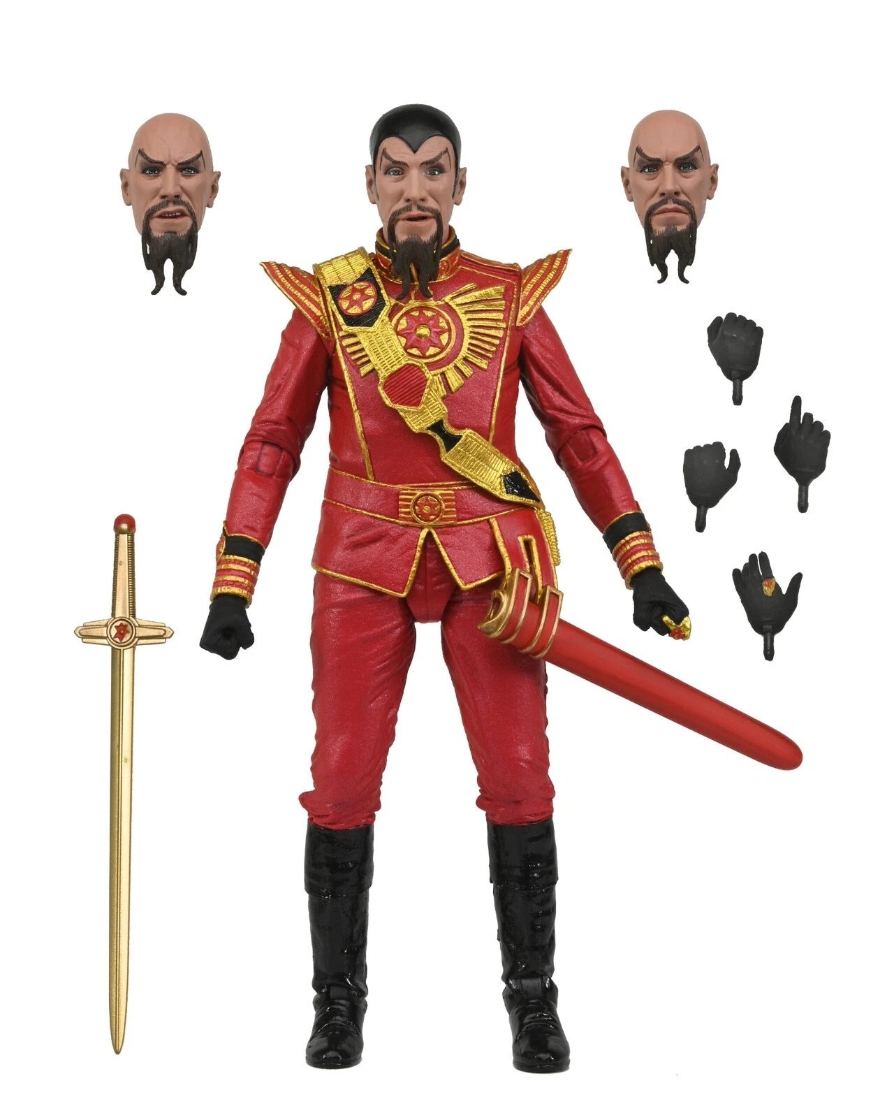 MING - Tenue Militaire rouge -  Figurine NECA Ultimate - 18cm (Final Battle) Collectible