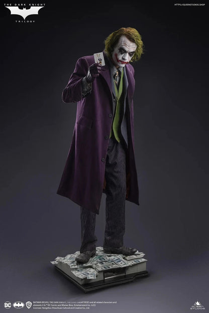 THE JOKER (HEATH LEDGER) - TAILLE RÉELLE 1/1 - 191cm - Queen Studios