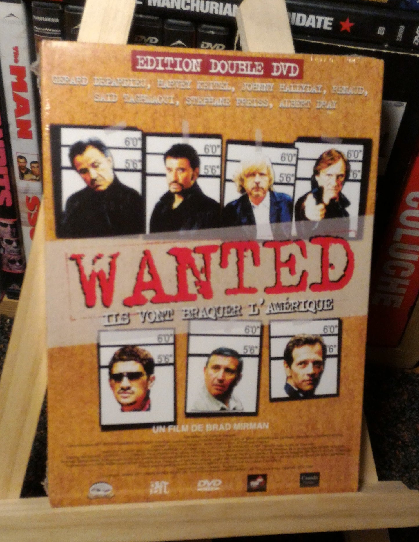 DVD - WANTED : ILS VONT BRAQUER L'AMERIQUE (2002) - RENAUD DEPARDIEU