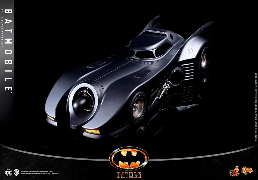 Hot Toys - Batmobile véhicule (1989) Movie Masterpiece 1/6 MMS694 - 100 cm